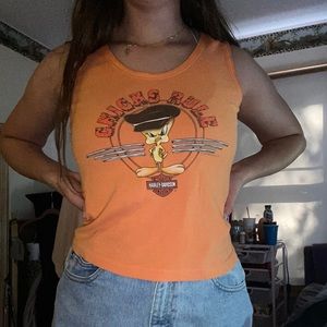 Vintage Harley Davidson Tank